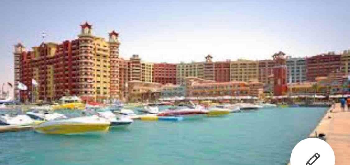 Sea View Apartment In Porto Marina El Alamein Exterior photo